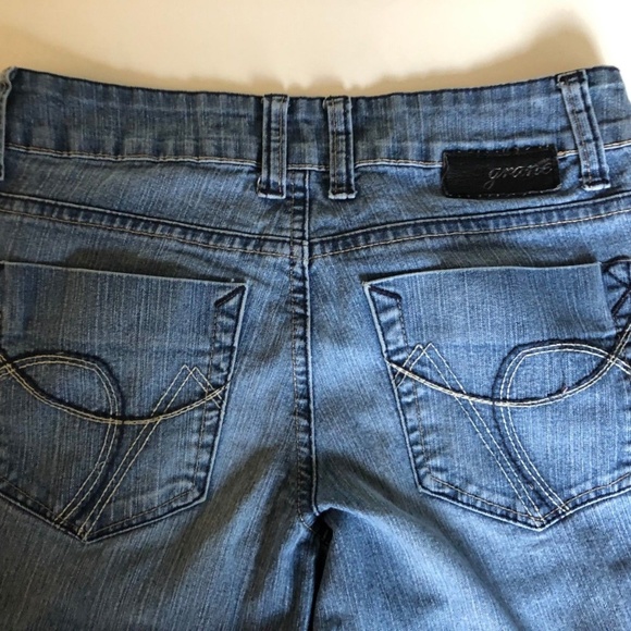 GRANE Skinny Jeans Size 1 Med Wash Blue Stretch - Picture 4 of 8